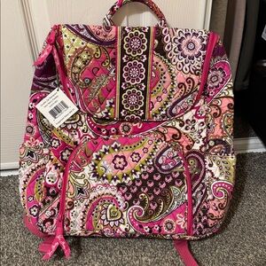 Very Berry Paisley Vera Bradley Backpack